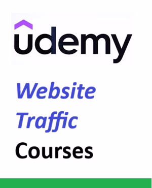 Image of website traffic courses