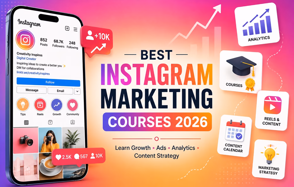Image of the best Instagram marketing courses