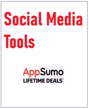 Image of social media tools on AppSumo lifetime deals