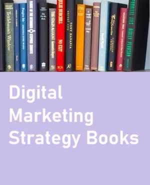 Image of digital marketing strategy books