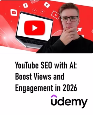 Course image of YouTube SEO with AI
